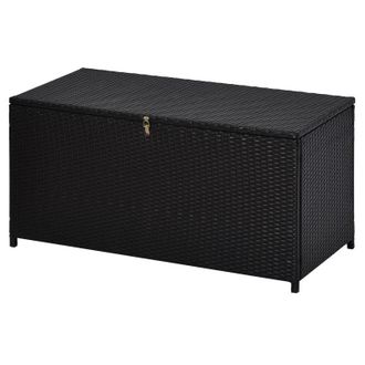 OUTSUNNY Rattan Storage Box - Outsunny | TJ Hughes
