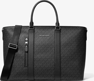 Michael Kors Hudson Signature Logo Tote Bag