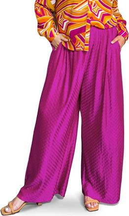 Flying Tomato Jacquard Woven Pants in Fuchsia at Nordstrom Rack, Size 1 X
