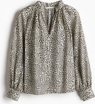 H&M Oversized Bluse - Beige