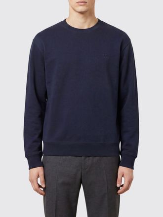 Valentino Felpa girocollo in cotone con maniche lunghe