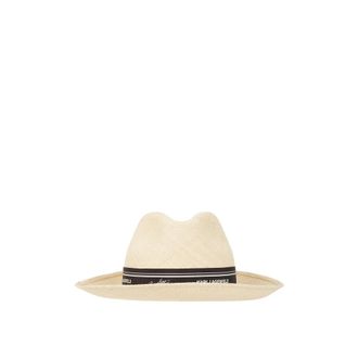 Karl Lagerfeld Accessories, female, Beige, M, KlX Borsalino Panama Hat