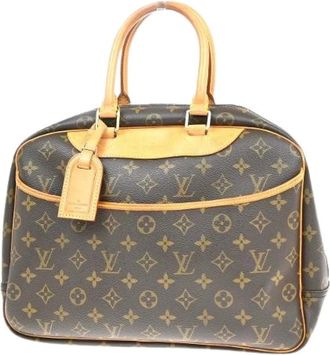 Louis Vuitton Pre-owned Handbags, female, Brown, Size: ONE SIZE Pre-owned Canvas Handbag