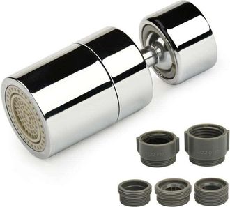 OEM Aireador De Grifo De 360 Grados, Boquilla De Grifo De Cocina Ajustable Con 2 Modos Para Cocina Y Ba&ntilde;o