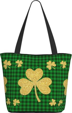 AOOEDM Happy St- PatrickS Day Ladies Shopping Bag 13x11x7in.The Perfect ValentineS Day Gift.It Is The Best ValentineS Day Gift For Mom, Daughter, Wife,Etc