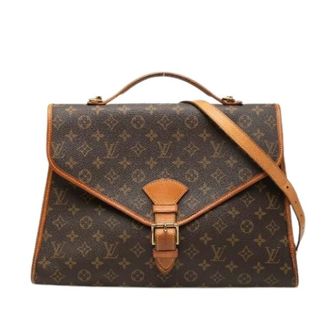Louis Vuitton Pre-owned Handbags, female, Brown, Size: ONE SIZE Pre-owned Monogram 2way Bag