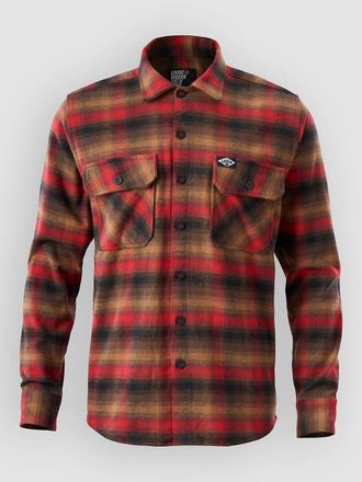 Loose Riders Global Alliance Fernwood Flannel Hemd braun