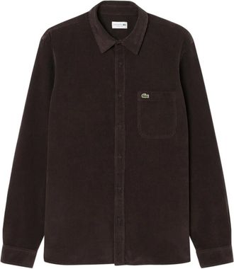 Lacoste Uomo, Magliette, Marrone, L, new