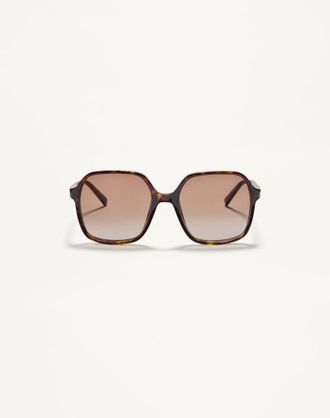 Valentino Rectangular Acetate Glasses Wo