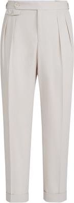 Brunello Cucinelli Cotton twill trousers in Yuta at Nordstrom, Size 56 It