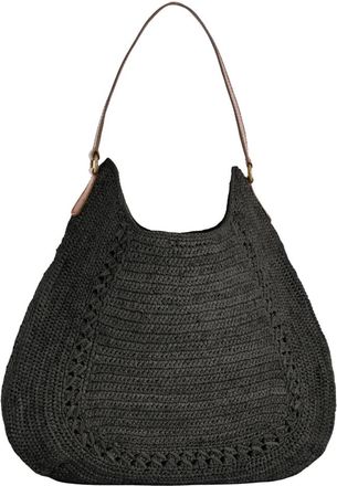Ibeliv Meva Black - Dames - Schoudertassen - Zwart - ONE Size - Katoen - Tassen