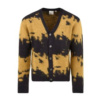 Gramicci Mohair Splatter Cardigan - Heren - Truien - Veelkleurig - Maat: L Mohair