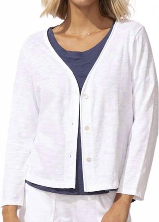 Habitat Cotton Slub Easy Jacket In Fog