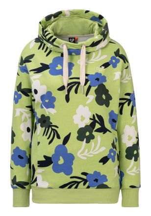 Ragwear Kapuzensweatshirt RAGWEAR YODIS PRINT, Damen, Gr. S (36), gr&uuml;n (pistachio), Sweatware, Obermaterial: 70% Baumwolle, 30% Polyester, gebl&uuml;mt, gemustert,