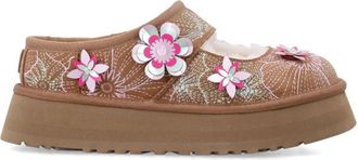 UGG Bea Mary Jane Meadow - Dames - Pantoffels - Beige - 36 EU - Wol - Schoenen