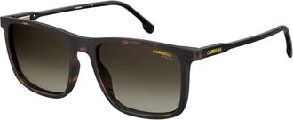 Carrera Vierkante zonnebril met dubbele brug - unisex - Zonnebrillen - Bruin - ONE Size - Accessoires