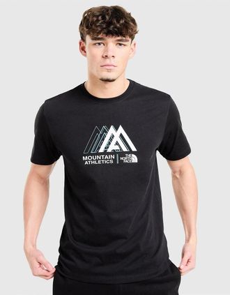 The North Face Mens The North Face Mountain Athletics T-Shirt Black - Size: 38