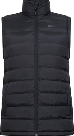 Mountain Warehouse Mens Seasons Faux Fur Lined Padded Vest