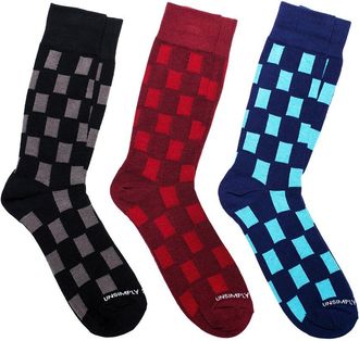 Unsimply Stitched 3-Pack Mens Crew Socks