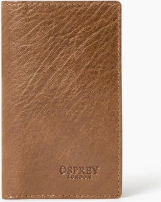 Osprey Mens Highland Micro Leather Dress Wallet - Brown - Size: ONE size