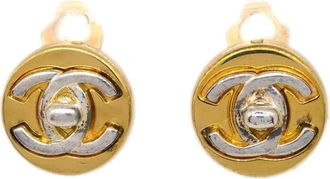 Chanel Orecchini a clip CC 1997 - Oro