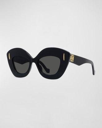 Loewe Anagram Acetate Butterfly Sunglasses