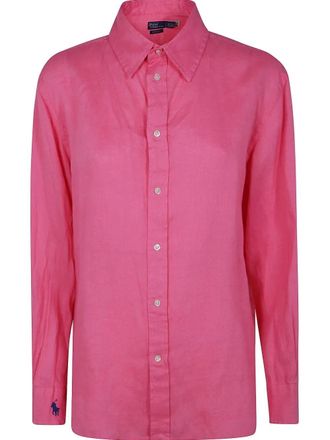 Ralph Lauren Ls Ligh St Long Sleeve Button Front Shirt