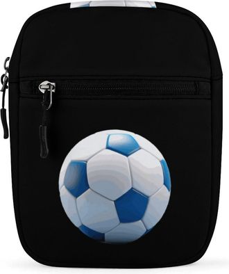 Generic Football Crossbody Bag Adjustable Satchel Cute Shoulder Bag Lightweight Sling Bags