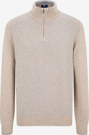 Fedeli Rollkragenpullover aus Strickstoff Tonale
