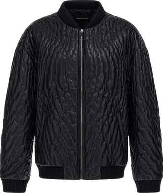 Roberto Cavalli Heren, Jassen, Zwart, Maat: 3XL
