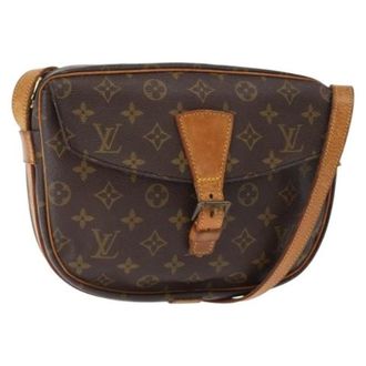 Louis Vuitton Pre-owned Cross Body Bags, female, Brown, Size: ONE SIZE Pre-owned Vintage Canvas Cross Body Bag