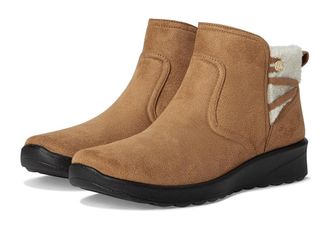 Bzees Grand Cozy Womens Boots Whiskey Tan : 8.5 M, Rubber/Textile