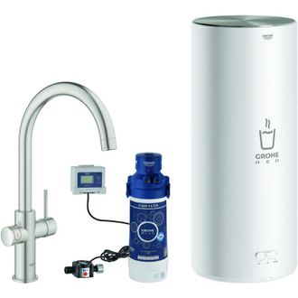 GROHE Grifo Red Duo Con Caldera L-size. Acero De Salida C