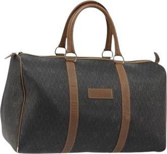 Dior Pre-owned Boston Bag - Dames - Vintage Weekendtas - Zwart - ONE Size - Leer - Vintage