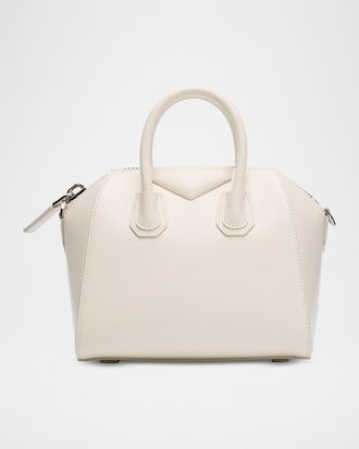 Givenchy Antigona Mini Top-Handle Bag in Box Leather