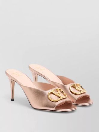 Valentino Garavani vlogo signature leather mules sandals