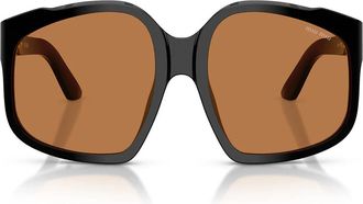 Miu Miu Sunglasses Mua07 S 16 K90 Q Black/Brown Women