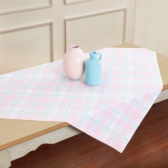 Solino Home Linen Table Throw - Palm Beach Plaid, 52 x 52 at Nordstrom, Size Medium