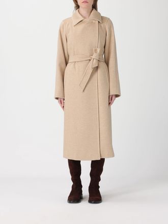 Max Mara Coat MAX MARA Woman color Beige