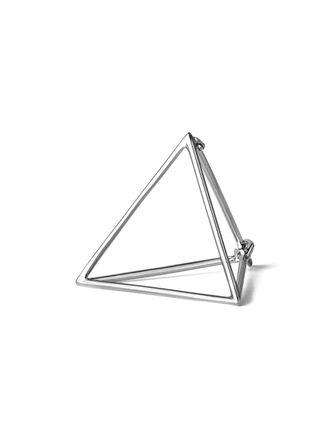 Shihara Orecchino a triangolo 20 - Effetto metallizzato