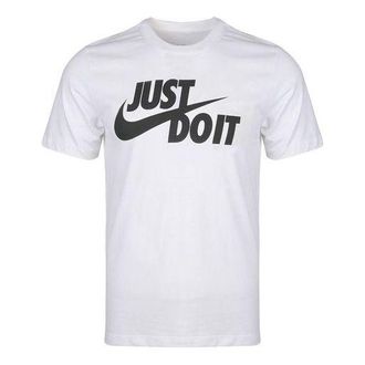 Nike AS Mens Nike Sportswear Tee JUST DO IT SWOOSH White AR5007-100