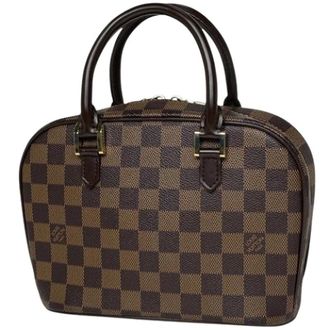 Louis Vuitton Pre-owned Vintage Damier Canvas Handbag - Dames - Pre-owned - Bruin - Maat: ONE Size Taf