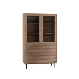 Klast Vitrina efecto madera nogal 110 cm x 171 cm