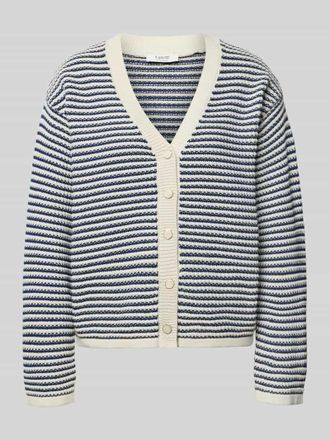 b.young B.Young Cardigan mit V-Ausschnitt Modell MIKALA in Sand, Gr&ouml;&szlig;e XXL