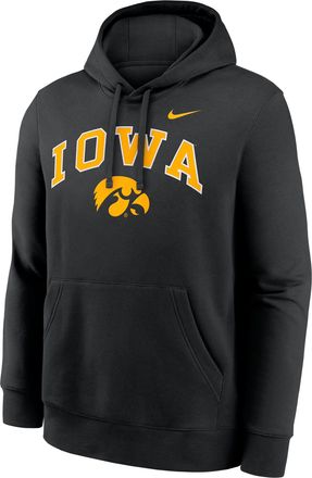 Nike Iowa Arch Nike Mens College Pullover Hoodie in Black | NKDK00AIA-Y48