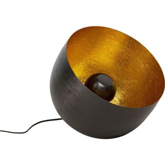 Kare Design L&aacute;mpara de suelo en acero negro y dorado 35c