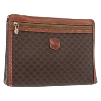 Celine Pre-owned Clutches, female, Brown, Size: ONE SIZE Pre-owned Clutch Bag