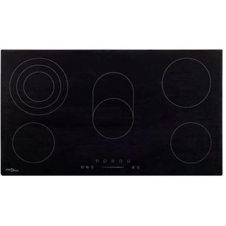 vidaXL Vitrocer&aacute;mica Con 5 Quemadores Control T&aacute;ctil 77 Cm 8500 W Vidaxl