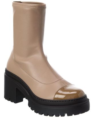 Giuseppe Zanotti Martini 50 Leather Platform Boot
