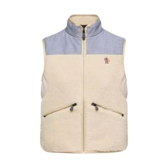 Moncler Bags - Dames - Bodywarmers - Beige - S - Jassen
